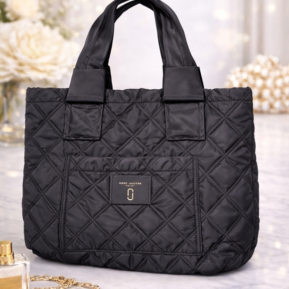 Marc Jacobs Quilted Black Tote - Picture 1 of 4
